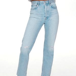 NWT Agolde 90's Pinchwaist High Rise Straight
